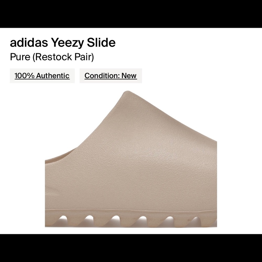 NEW DROP YEEZY SLIDES! 💯 💯